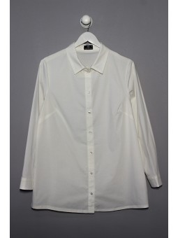 Camisa larga lisa manga larga