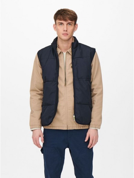 Chaleco acolchado, Only&Sons Chaleco acolchado, Only&Sons