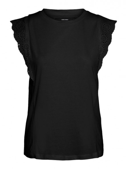 Camiseta bordada, Vero Moda Camiseta bordada, Vero Moda