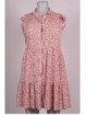 Vestido estampado manga corta