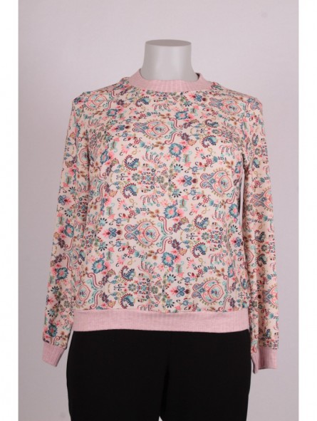 BLUSON 10424 M/L ESTAMPADO BLUSON 10424 M/L ESTAMPADO