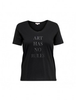 Camiseta mensaje, Only Carmakoma