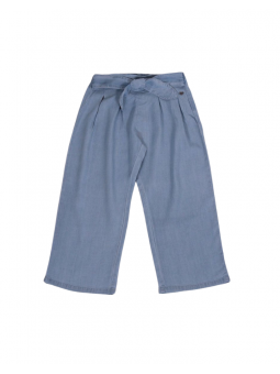 Pantalón tencel pierna ancha, Losan