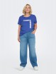 Camiseta texto estampado, Only Carmkoma