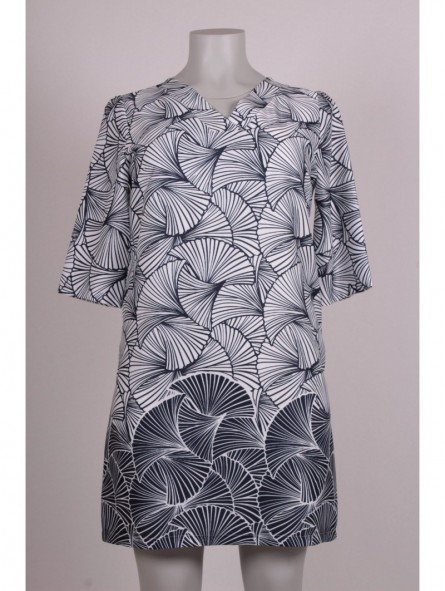 VESTIDO 7074 ESCOTE PICO VESTIDO 7074 ESCOTE PICO