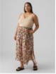 Falda larga estampada, Vero Moda