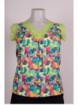 TOP 23640A ESTAMPADO  PUNTILLA