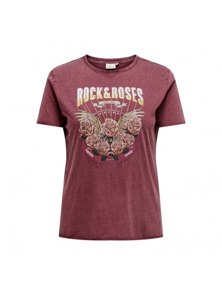Camiseta Rock&Roses, Only Carmakoma