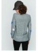 Jersey de punto corazones y estrellas