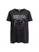 Camiseta texto Nirvana, Only Carmakoma