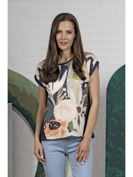 CAMISETA NELIA CALADA