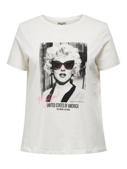 Camiseta Marilyn, Only Carmakoma