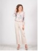 BLUSON 916 ESTAMPADO M/L C/PICO