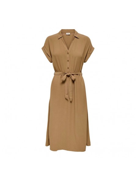 VESTIDO 15347394 CAMISERO CERRADO