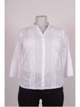 CAMISA 26107712 1/2MANGA PUNTILLA