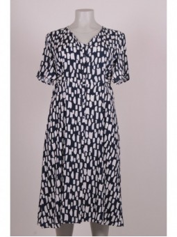 VESTIDO VE120A ESTAMPADO