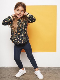 Sudadera flores NAME IT